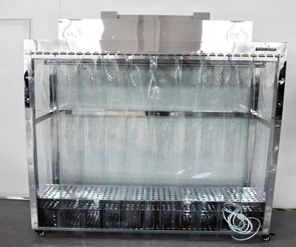 全不锈钢垂帘洁净衣柜 undefined